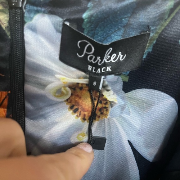 Parker, Black Label, Roxanne Dress, 6, NWT - Picture 3 of 6